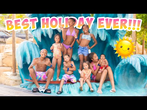 FAM OF 10 STAY AT ATLANTIS THE PALM & HAVE BEST HOLIDAY EVER!!! ☀️🤩🇦🇪
