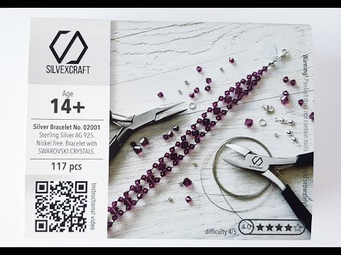 UNBOXING KIT SILVEXCRAFT con Swarovski e componenti in argento 925