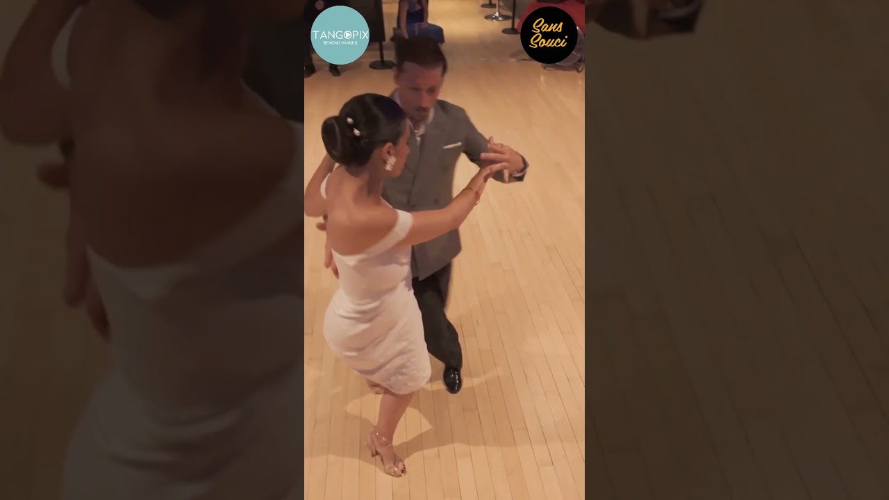 Video thumbnail for MILONGA SANS SOUCI '25 GENEVA - Eva Laura Madar & Thomas Barbier dance Domingo Federico - Muy Suave