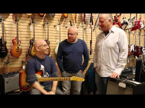 Jeff Richman and Oz Noy at Norman's Rare Guitars
