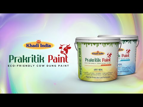Khadi prakritik acrylic washable distemper paint (10 kg) (24...