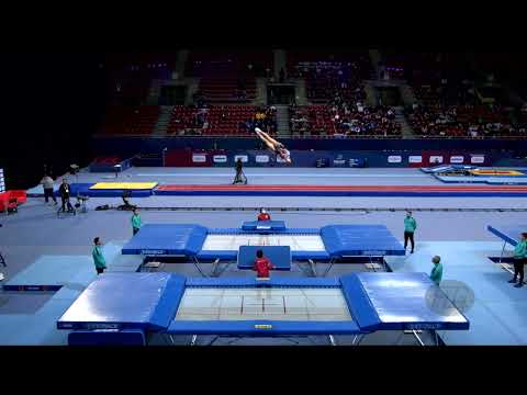 UYAMA Megu (JPN) W - 2022 Trampoline Worlds, Sofia (BUL) - Q2 Trampoline