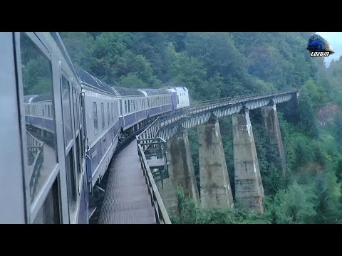 Călătorie Vișeu de Jos-Iza-Săcel-Romuli-Telciu Train Ride @R4136 Sighetu Marmației-Dej Călători