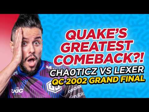 Greatest Quake Comeback EVER?! cha0ticz vs LeXeR QuakeCon 2002 GF w/Av3k
