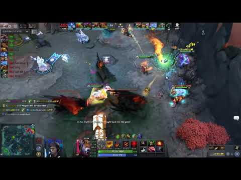 LGD.Ame gets a double kill!  AME playing Anti-Mage LGD-GAMING vs Invictus Gaming at The Internationa