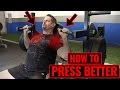 Shoulder Press with Plate Loaded Equipment - Tutorial