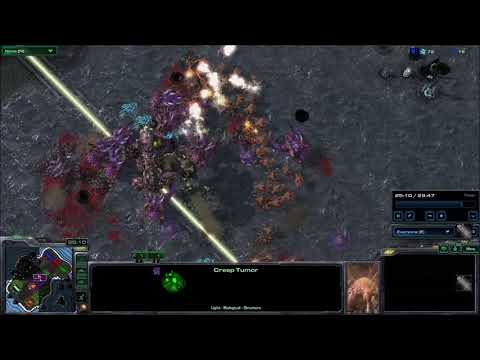 SC2 - Direct Strike - One Unit vs 100
