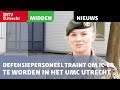 Defensiepersoneel traint om IC-er te worden in het UMC Utrecht [RTV Utrecht]