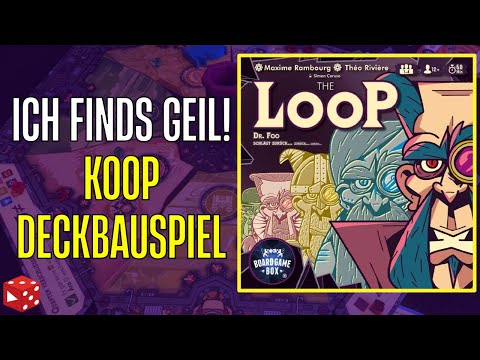 The LOOP - Eines meiner persönlichen Highlights! Kooperatives Deckbau Zeitreise Spiel