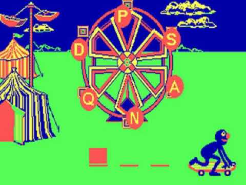 Sesame Street   Letter Go Round 1988 mp4 HYPERSPIN DOS MICROSOFT EXODOS NOT MINE VIDEOS