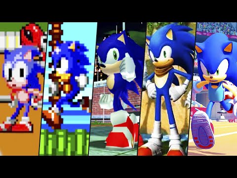 ALL Sonic's in SONIC GAMES Video