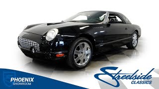 Video Thumbnail for 2002 Ford Thunderbird