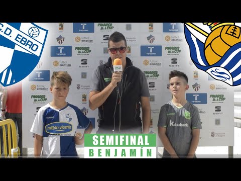 POST/ CD Ebro 0 - 1 Real Sociedad / Benjamín / 1/2 Final
