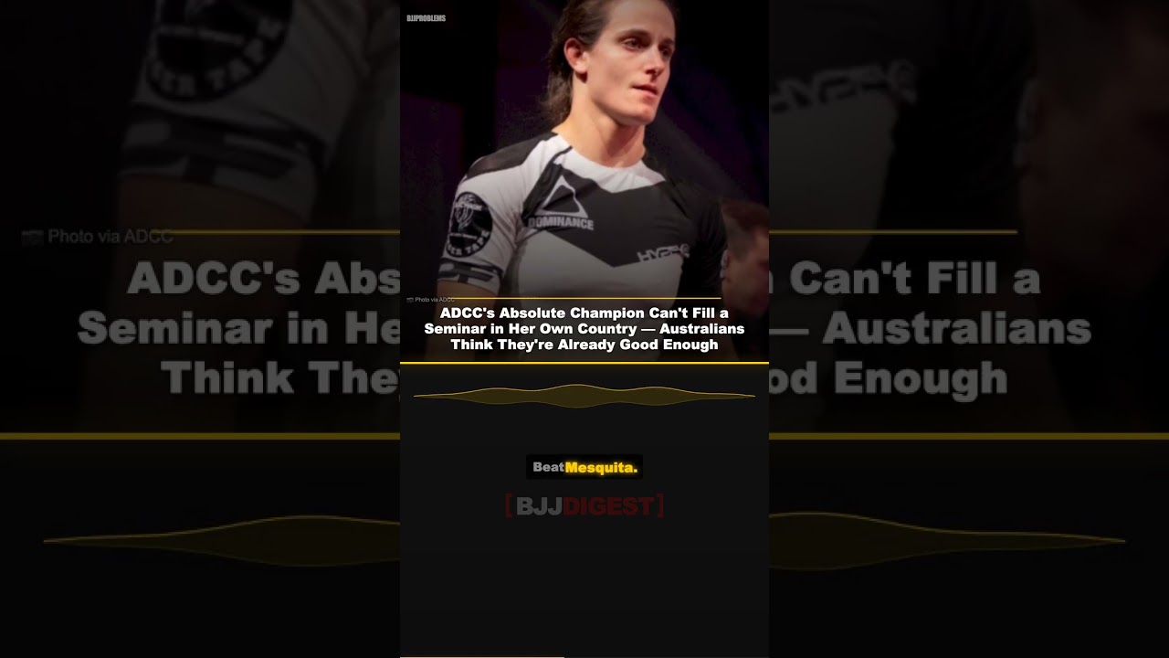ADCC Champ Can't Fill a Seminar at Home #Shorts