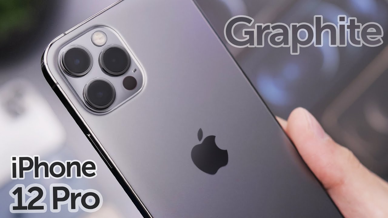 Graphite iPhone 12 Pro Unboxing & First Impressions!