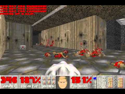 Doom II (100%) Walkthrough (Map09: The Pit)