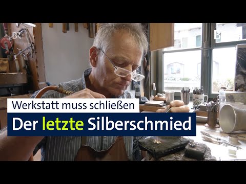 Too high demands on the workshop: The silversmith era is over | Abendschau | BR24