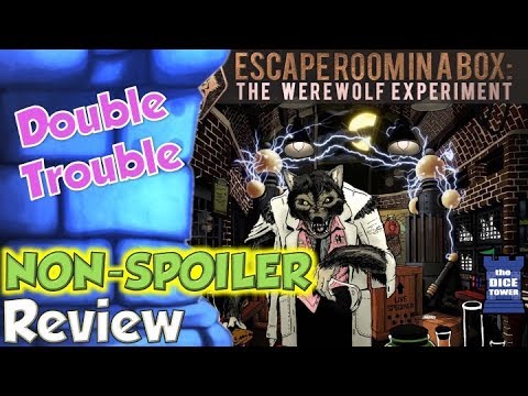 Escape Room In A Box: The Werewolf Experiment Review - Double Trouble