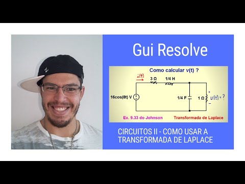Gui Resolve CIRCUITS EXERCISE II - LAPLACE TRANSFORM (JOHNSON EX. 9 33)