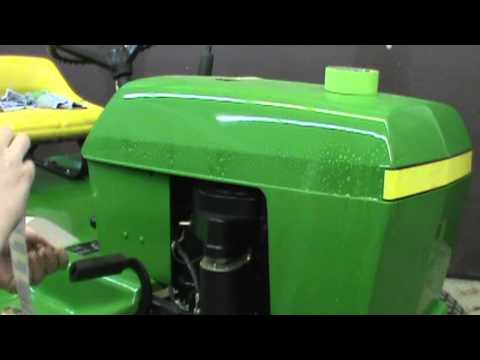 installing decals on the 111 JD 4 2 2012