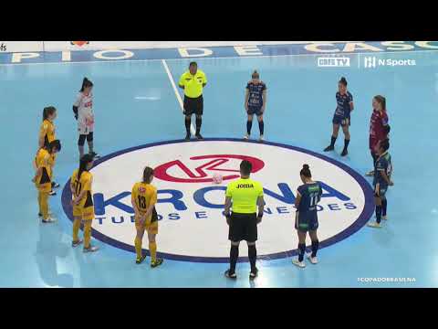 Copa do Brasil de Futsal Feminino: Stein Cascavel x Taboão Magnus - Final - Jogo de Ida