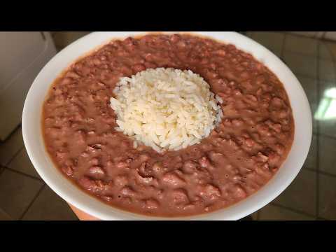 Popeyes style red beans & rice | The secret to that creamy texture and that signature smoke flavor