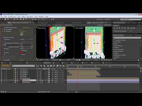 How to make Liquid Motion Transition in After Effect Tutorial - TD Phuong Binh