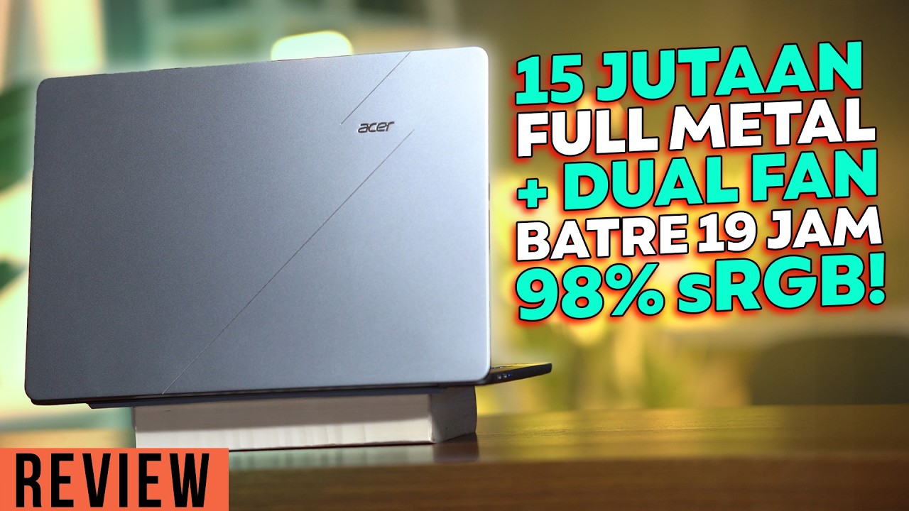 Standar Laptop Bagus Harusnya Gini! Review Acer Swift Air 14 AI