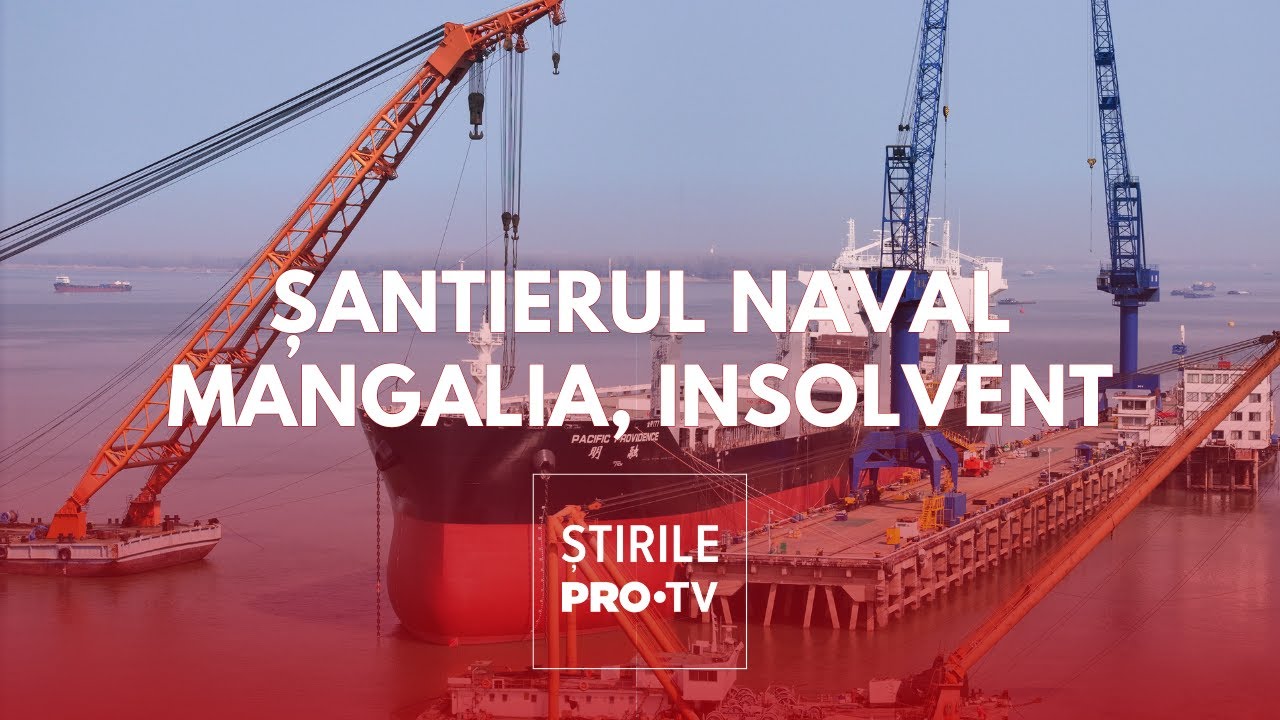 Șantierul Naval Mangalia este în insolvență