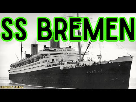 The Fire that Destroyed SS Bremen
