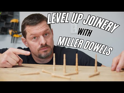 Level Up your Woodworking joinery with Miller Dowels