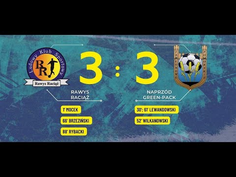 SKRÓT MECZU | Rawys Raciąż - Naprzód Green-Pack Jabłonowo
