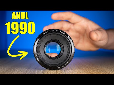 He photographed it with a lens from 1990 - Canon EF 50mm f/1.8 II