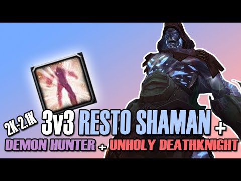 ☠️DEATH EATER CLEAVE - RSHAM/DK/DH - RESTO SHAMAN PvP