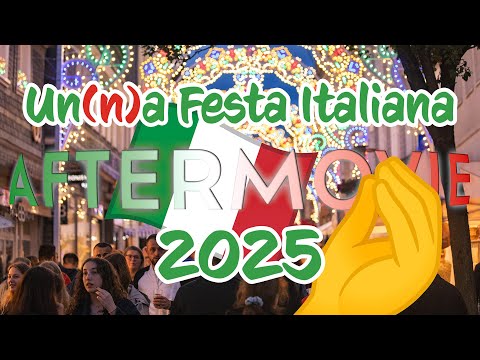 Festa Italiana Unna 🇮🇹 2025 – Mediterranes Flair & Lichterzauber im Ruhrgebiet AFTERMOVIE | 8K UHD