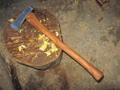 Rebuilding a work axe.