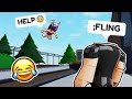I TROLLED people in MM2 Aim Trainer 😂 (FUNNY)