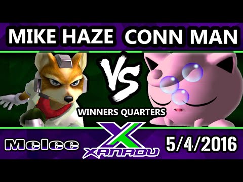 S@X 148 SSBM Winners Quarters - Mike Haze (Fox) vs. Conn Man (Jigglypuff)