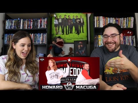 Stacy Howard VS Josh Macuga REACTION - Movie Trivia Schmoedown