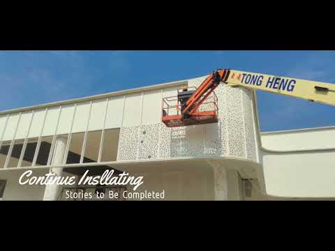 PERFORATED PANEL ECO BUSINESS PARK V @ SEREMBAN