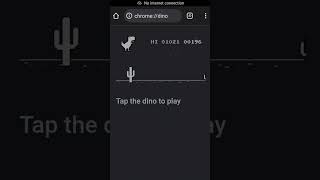 Download lagu Chrome Dino game ll #games #chromedino #chromedinogame mp3