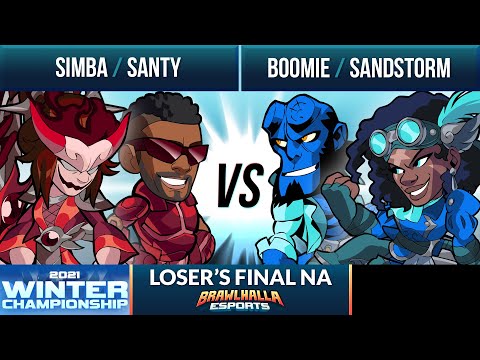 Simba & Santy vs Boomie & Sandstorm - Loser's Final - Winter Championship 2021 - NA 2v2