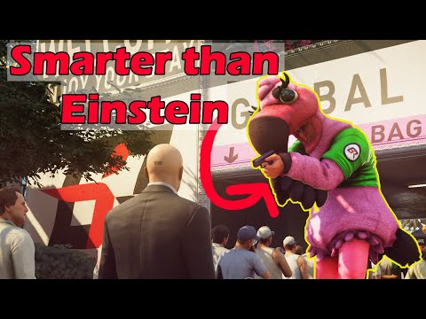 Hitman, But EVERYONE has 300 IQ and a Gun
