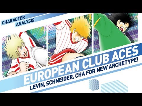 Character Analysis Levin, Schneider and Cha - Captain Tsubasa Dream Team [Debut Transfer]