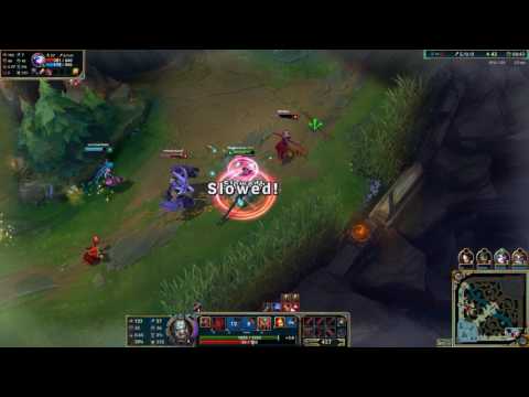 Tryndamere vs Katarina mid League of Legends