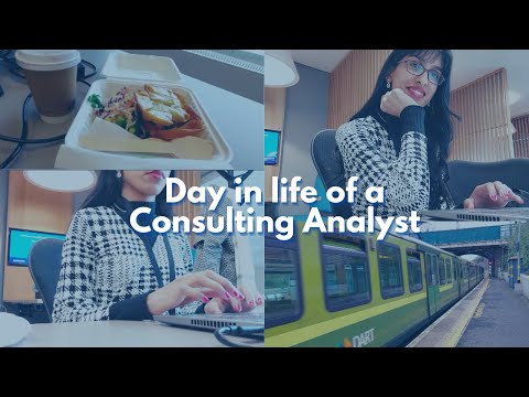 Day in the life of a Management Consulting analyst in Dublin | Data Science| Big 4
