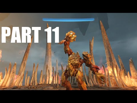 DOOM Gameplay Walkthrough PC Part 11 No Commentary (2016) THE CRUCIBLE