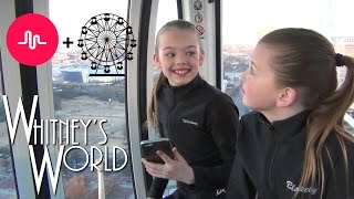 Musical.ly on a Ferris Wheel | Whitney and Blakely