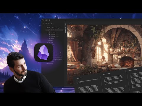 Why I love Obsidian for writing novels and fiction worldbuilding