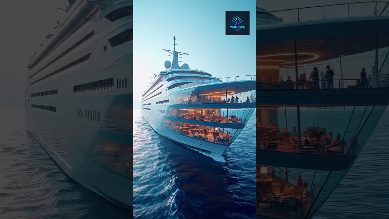 Experience the Future: Mesmerizing AI-Generated Cruise Blending Nature & Art